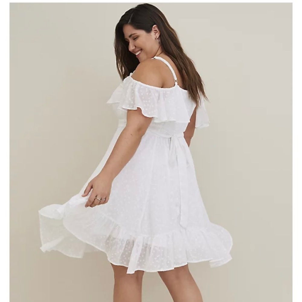 Torrid Hanky Hem Skater Dress
